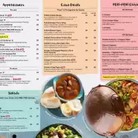 Nandos delivery store menu