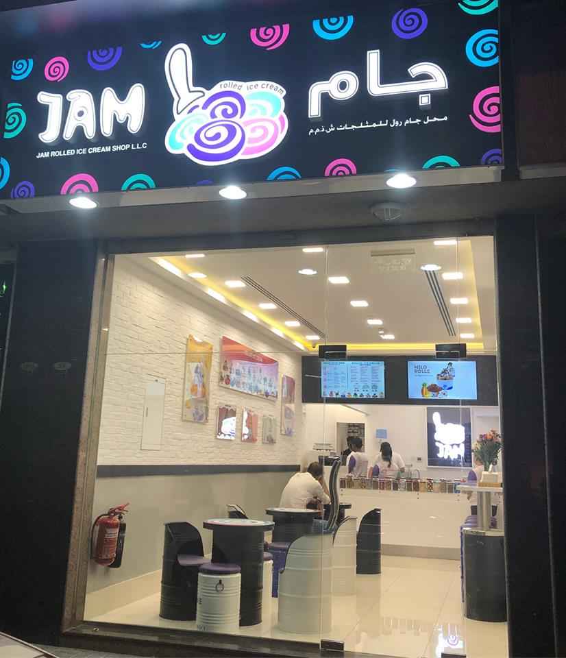 JAM Rolled Ice Cream Restaurant, Oud Metha, Dubai Menupages.ae